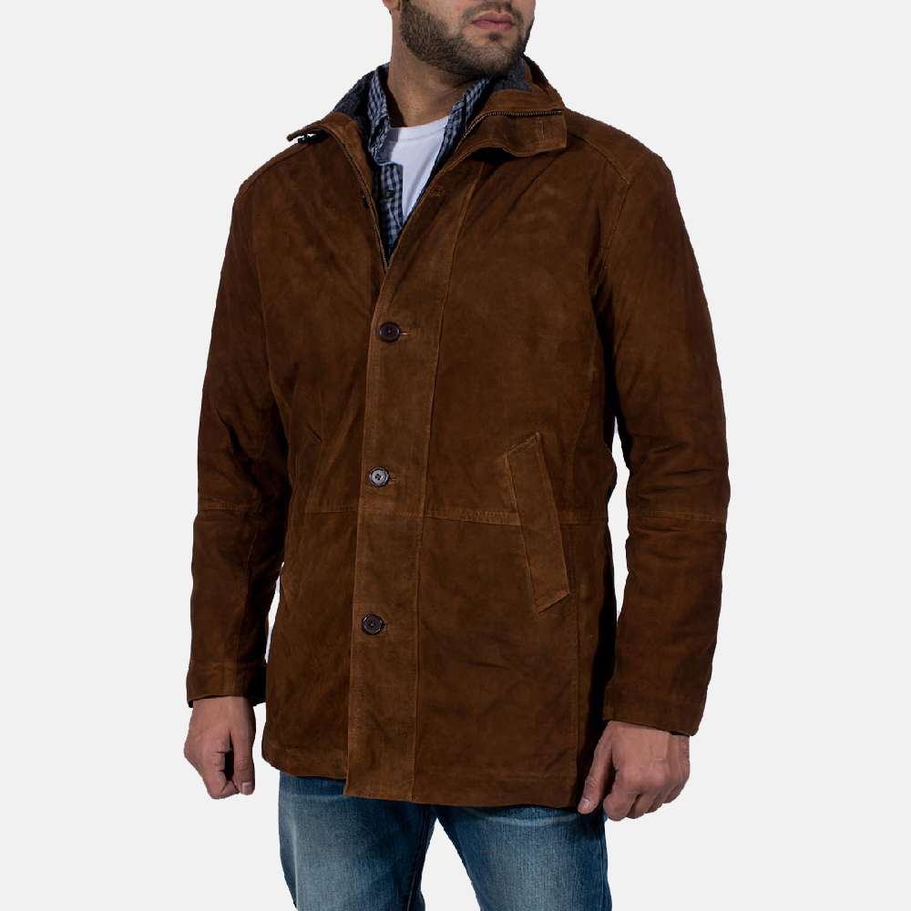 Sheriff Brown Suede Jacket - Image 4