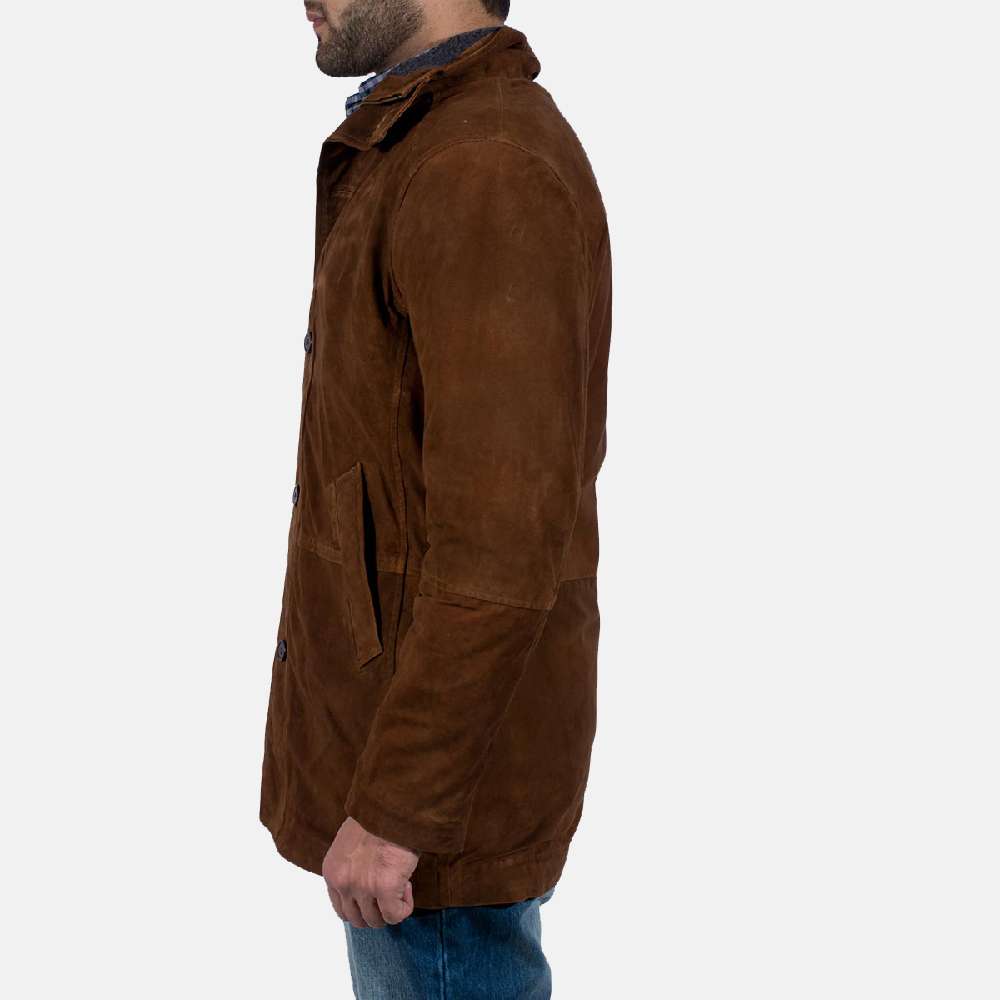Sheriff Brown Suede Jacket - Image 3