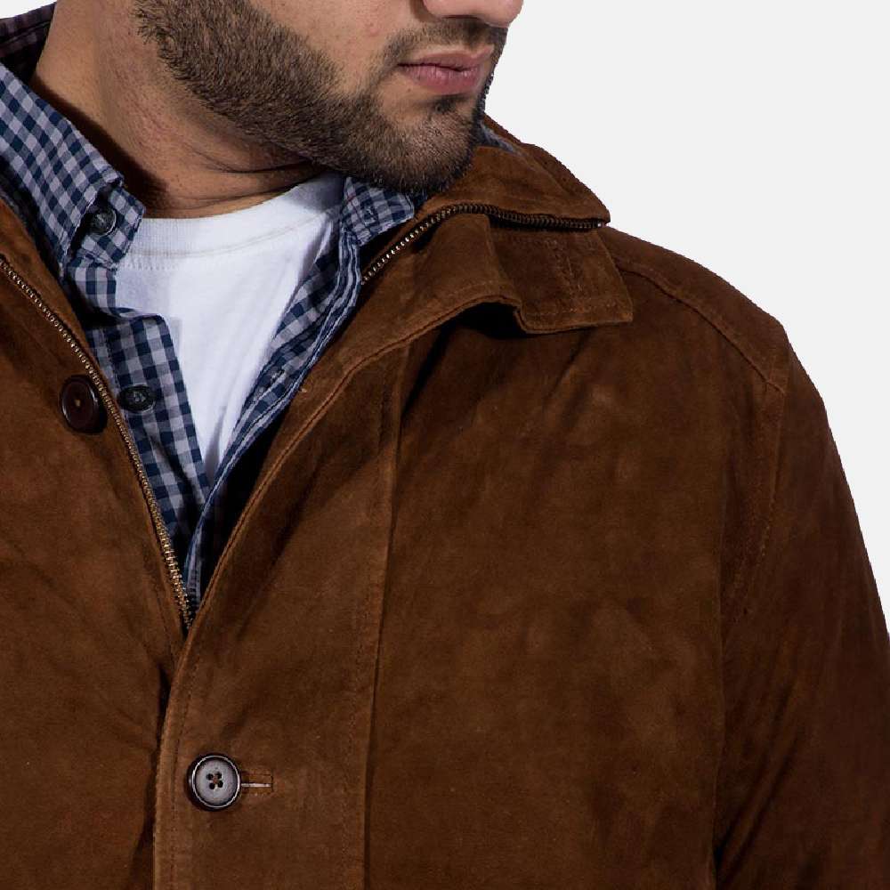 Sheriff Brown Suede Jacket - Image 2